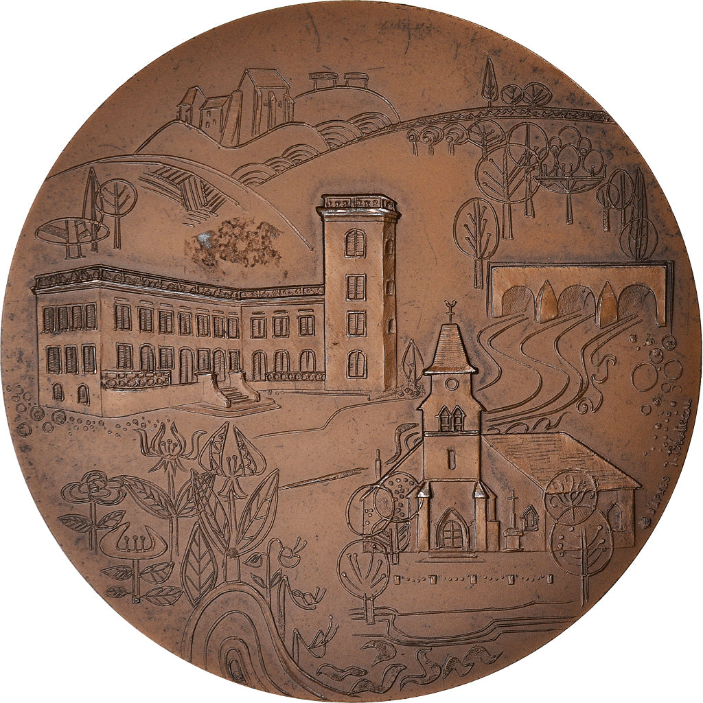 Frankrijk, Medaille, Ville de Saint-Rémy-Lès-Chevreuse, Geography, 1976