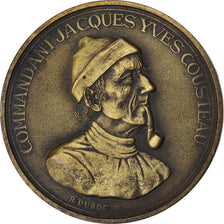 France, Medal, Commandant Jacques Yves Cousteau, Shipping, Duboc, AU(55-58)