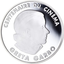 Moneta, Francia, Greta Garbo, 100 Francs, 1995, Paris, FDC, Argento, KM:1092