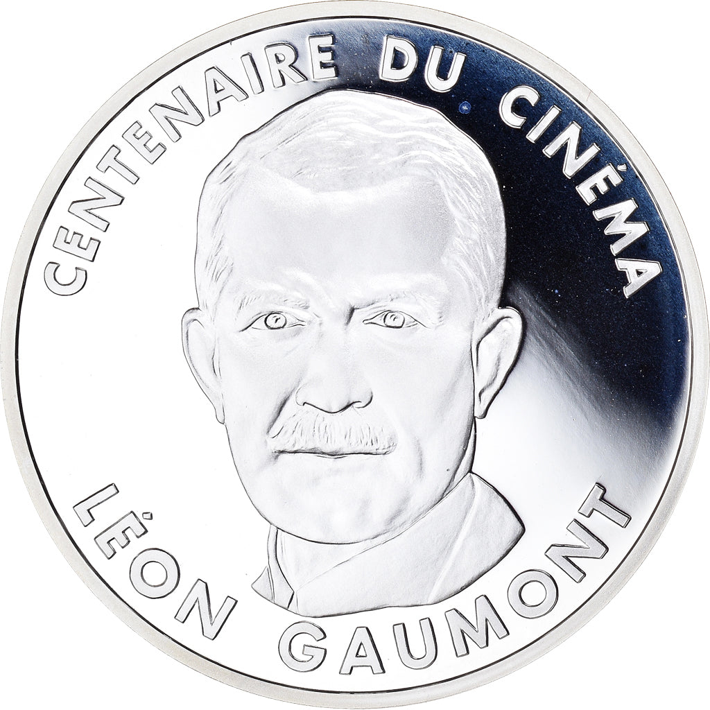 Coin, France, Léon Gaumont, 100 Francs, 1995, Paris, BE, MS(65-70), Silver