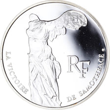 Moneda, Francia, Victoire Samothrace, Bicentenaire du Musée du Louvre, 100