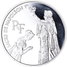 Monnaie, France, Sacre de Napoléon Ier, Bicentenaire du Musée du Louvre, 100