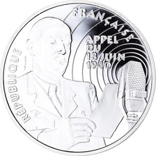 Coin, France, Appel du 18 juin 1940, 100 Francs, 1994, ESSAI, MS(65-70), Silver