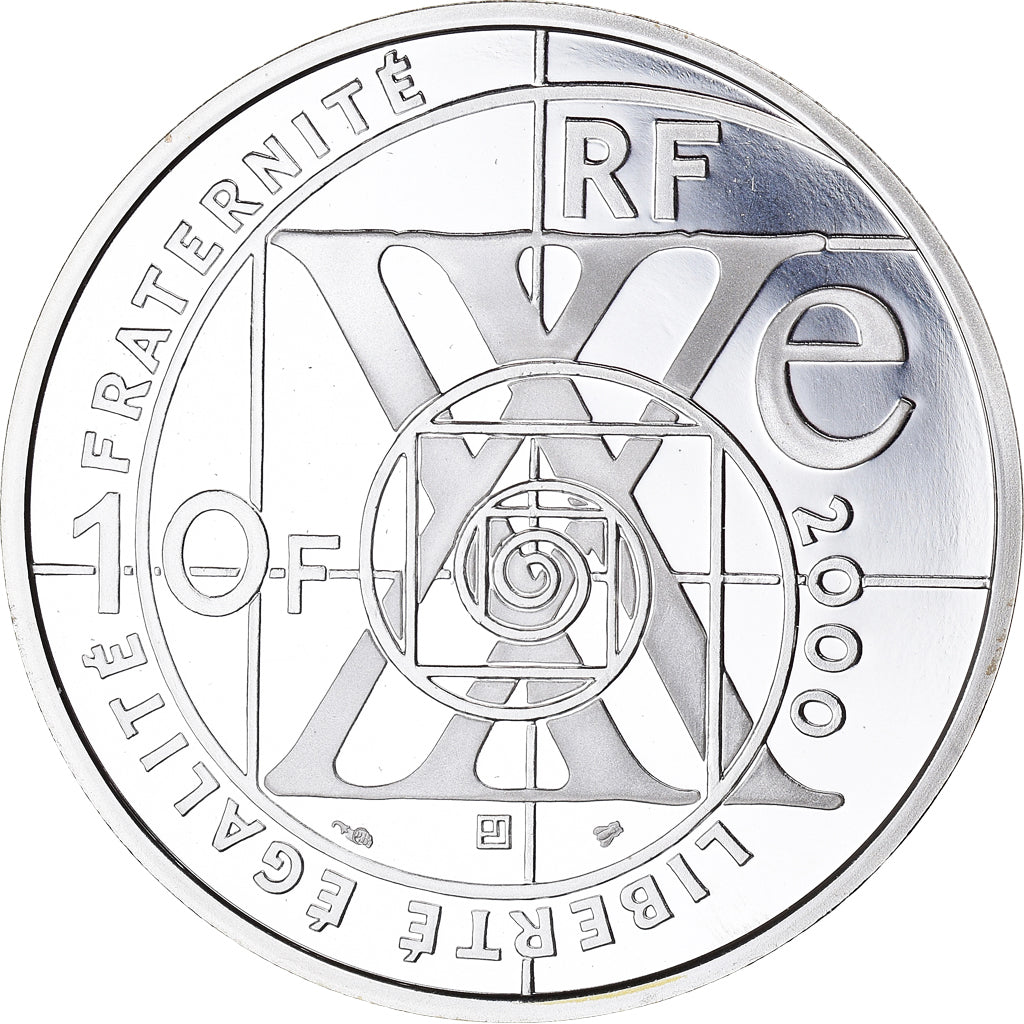 Coin, France, La conquête de l'air, 10 Francs, 2000, Paris, Proof, MS(65-70)