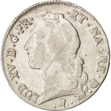 France, Louis XV, Écu de Béarn au bandeau, 1761, Pau, VF(20-25), Silver, KM 518