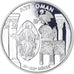 France, Europa - L'art roman, Euro, 1999, Paris, MS(65-70), Silver