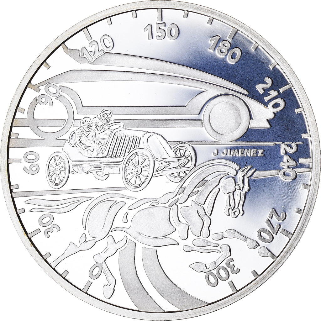 Coin, France, Le siècle de l'automobile, 10 Francs, 2000, Paris, Proof