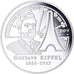 France, 20 Euro, Gustave Eiffel, 2009, Paris, Piéfort, Proof / BE, MS(65-70)
