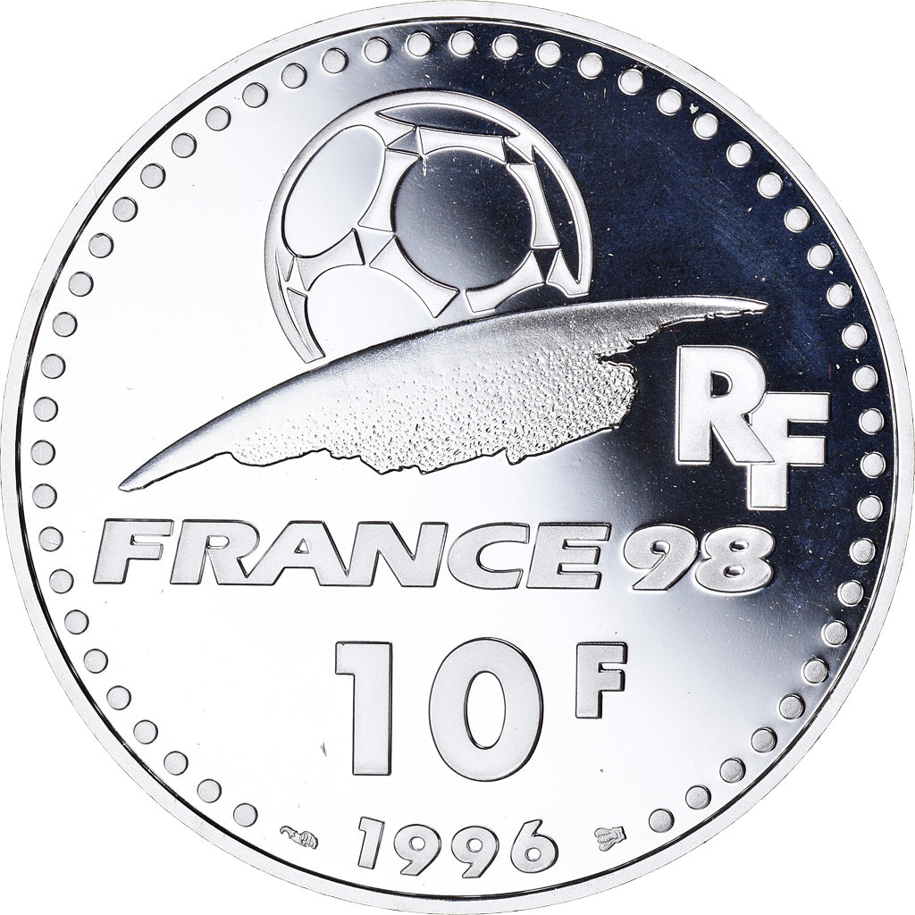 Moneta, Francia, Coupe du Monde - Uruguay, 10 Francs, 1996, Paris, BE, FDC