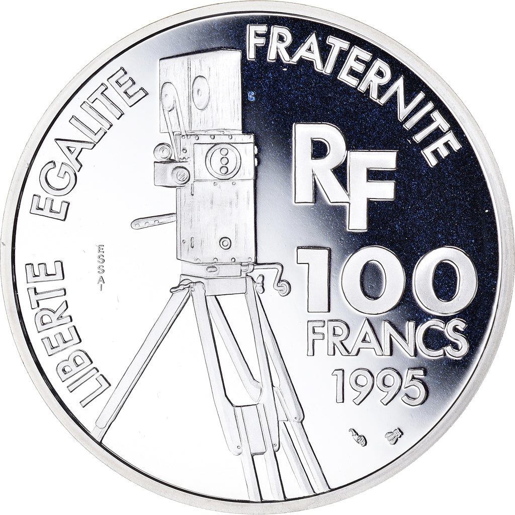 Coin, France, Arletty, 100 Francs, 1995, Paris, Essai Proof, MS(65-70), Silver