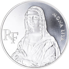 Monnaie, France, Mona Lisa, Bicentenaire du Musée du Louvre, 100 Francs, 1993