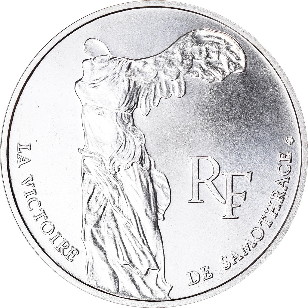 Coin, France, Victoire Samothrace, 100 Francs, 1993, ESSAI, MS(65-70), Silver