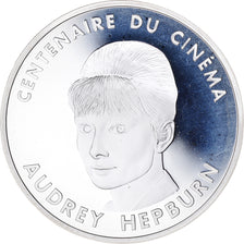 Münze, Frankreich, Audrey Hepburn, Centenaire du Cinéma, 100 Francs, 1995