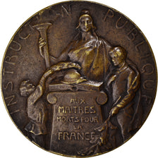 France, Medal, Aux Maitres Morts pour la France, Mont-de-Marsan, 1915