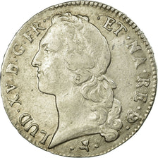 Coin, France, Louis XV, Écu de Béarn au bandeau, Ecu, 1765, Pau, EF(40-45)