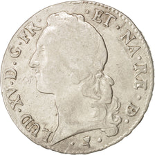 France, Louis XV, Écu de Béarn au bandeau, 1767, Pau, VF(20-25), Silver, KM 518