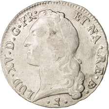 Coin, France, Louis XV, Écu de Béarn au bandeau, Ecu, 1768, Pau, VF(30-35)