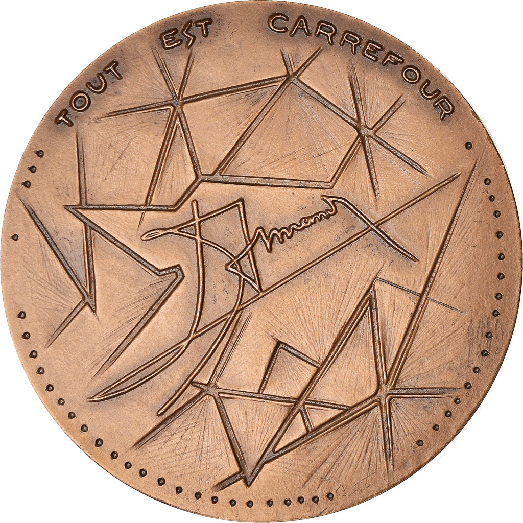 France, Medal, Résistance, Louis Armand, Politics, Society, War, 1971, Coeffin