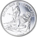 Moeda, França, Slalom skiers, JO Albertville 92, 100 Francs, 1990, ENSAIO