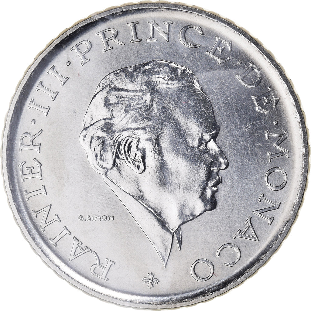 Coin, Monaco, Rainier III, 2 Francs, 1979, Paris, ESSAI, MS(65-70), Nickel