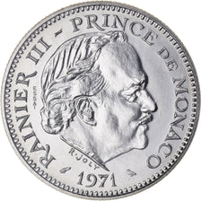 Coin, Monaco, Rainier III, 5 Francs, 1971, Paris, ESSAI, MS(65-70)