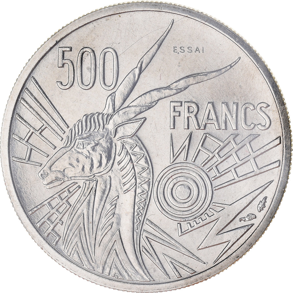 Münze, Zentralafrikanische Staaten, 500 Francs, 1976, Paris, Essai FDC, STGL