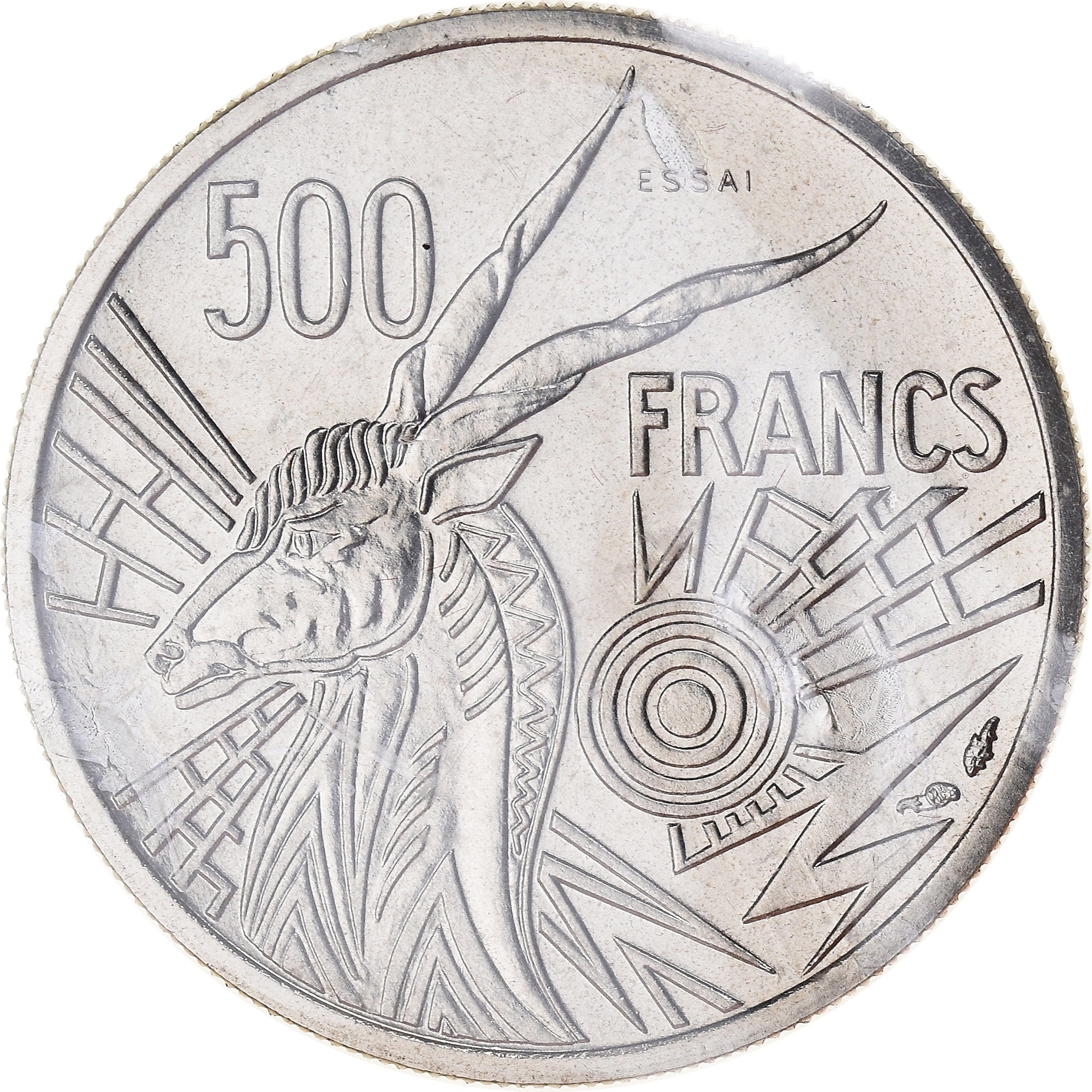 Münze, Zentralafrikanische Staaten, 500 Francs, 1976, Paris, Essai FDC, STGL