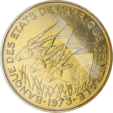 Coin, Central African States, 5 Francs, 1973, Paris, ESSAI, MS(65-70)