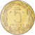 Moneda, Estados del África central, 5 Francs, 1973, Paris, ESSAI, FDC, Aluminio