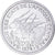 Coin, Central African States, Franc, 1974, Paris, MS(65-70), Aluminum, KM:E2