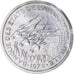 Coin, Central African States, 50 Francs, 1976, Paris, ESSAI, MS(65-70), Nickel