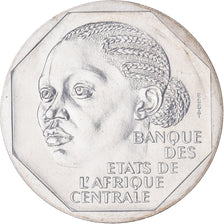 Coin, Congo Republic, 500 Francs, 1985, Paris, ESSAI, MS(65-70), Nickel, KM:E5