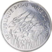 Münze, Congo Republic, 100 Francs, 1975, Paris, ESSAI, STGL, Nickel, KM:E3