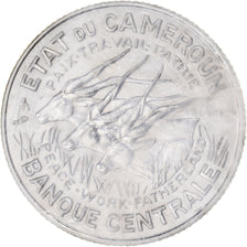 Coin, Cameroon, 100 Francs, 1966, Paris, ESSAI, MS(65-70), Nickel, KM:E11