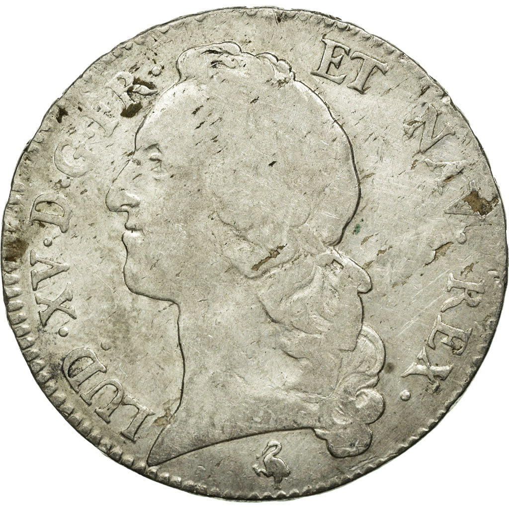 Coin, France, Louis XV, Écu au bandeau, Ecu, 1768, Paris, VF(20-25), Silver