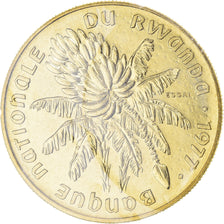 Moneta, Ruanda, 20 Francs, 1977, ESSAI, FDC, Ottone, KM:E6