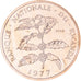 Moneta, Ruanda, 5 Francs, 1977, PRÓBA, MS(65-70), Brązowy, KM:E5