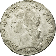 Münze, Frankreich, Louis XV, Écu au bandeau, Ecu, 1761, Bayonne, S+, Silber