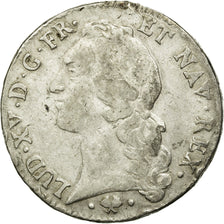 Moneta, Francia, Louis XV, Écu au bandeau, Ecu, 1761, Bayonne, MB+, Argento