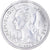 Münze, FRENCH AFARS & ISSAS, 2 Francs, 1968, Paris, ESSAI, STGL, Aluminium