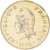 Moneta, Nuove Ebridi, 5 Francs, 1970, Paris, FDC, Bronzo-alluminio-nichel
