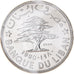 Coin, Lebanon, 50 Piastres, 1980, Paris, ESSAI, MS(65-70), Nickel, KM:E14