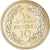Coin, Lebanon, 10 Piastres, 1972, Paris, ESSAI, MS(65-70), Nickel-brass, KM:E12