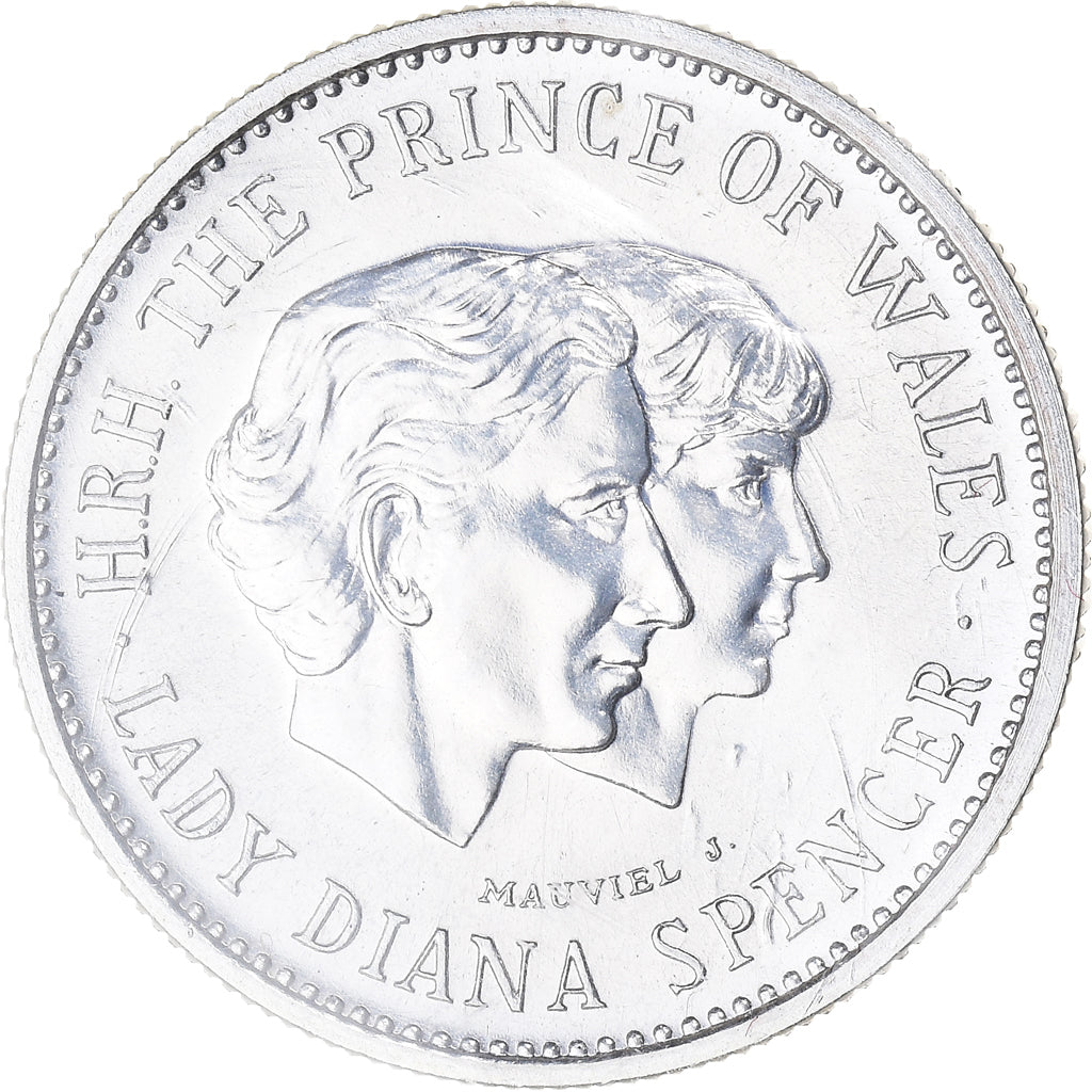 Royaume-Uni, Médaille, The Royal Wedding, Prince of Wales-Lady Diana, 1981
