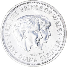Royaume-Uni, Médaille, The Royal Wedding, Prince of Wales-Lady Diana, 1981