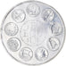 Frankrijk, Medaille, Ecu Europa, Europe Assise, 1980, Rodier, FDC, FDC, Zilver