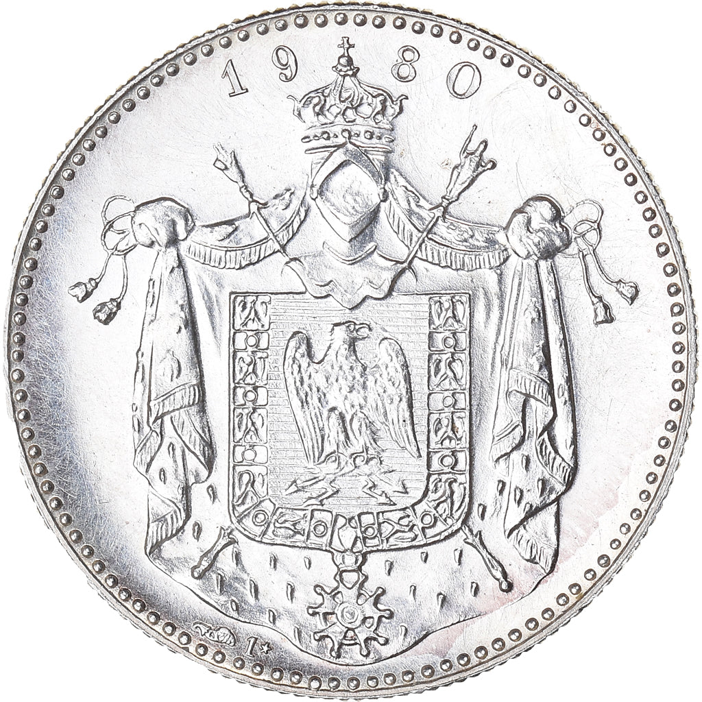 France, Médaille, Napoléon Ier, Empereur, History, 1980, SPL, Argent