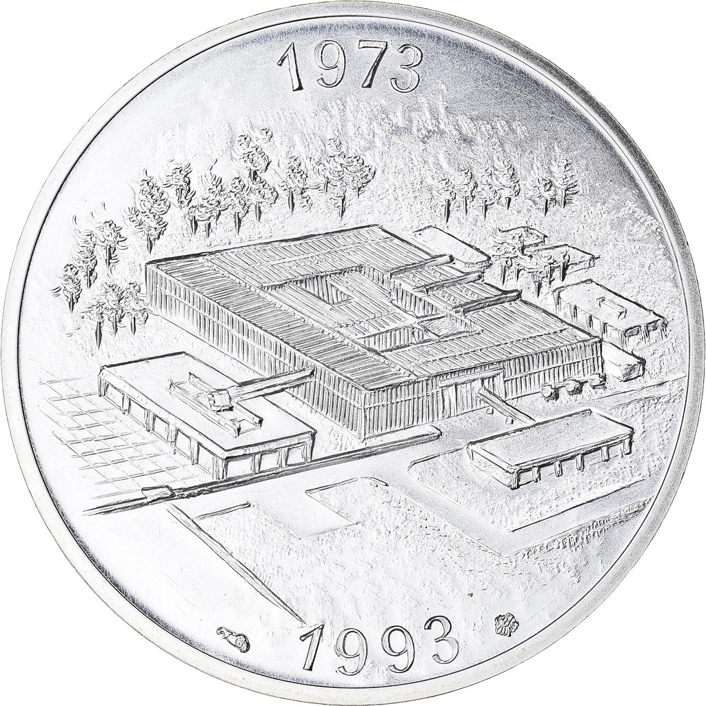 Coin, France, Module de 100 francs - 20e anniversaire de l’établissement