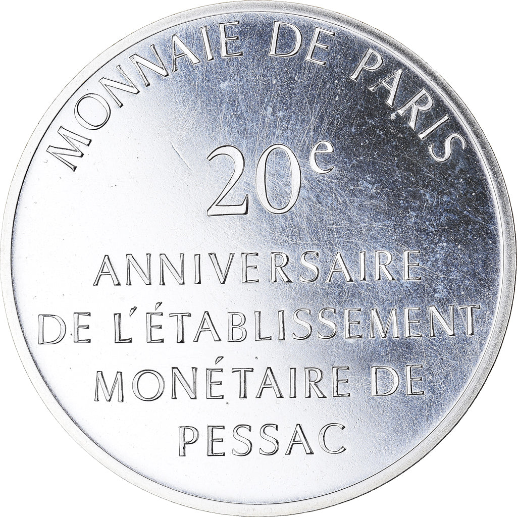 Coin, France, Module de 100 francs - 20e anniversaire de l’établissement