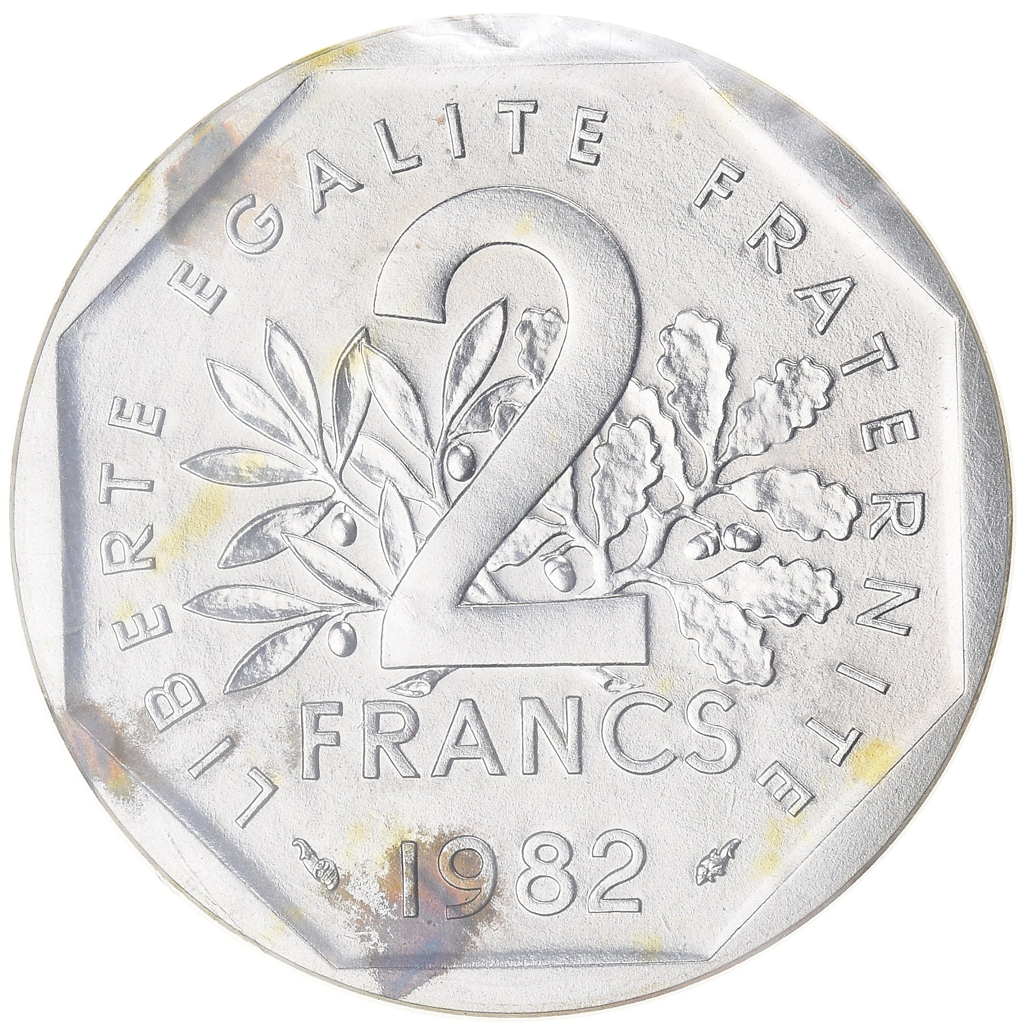 Monnaie, France, 2 Francs, 1982, Paris, Piéfort, FDC, Argent, Gadoury:123.P2